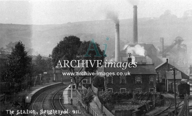 Senghenydd Railway Station & colliery A