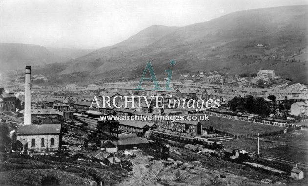 Treherbert Railway Station & colliery