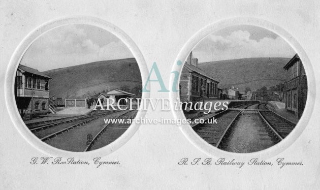 Cymmer GWR & R&SBR Railway Stations