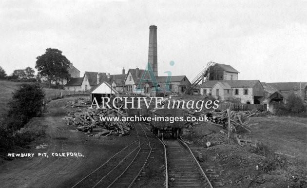 Newbury Colliery, near Coleford c1920