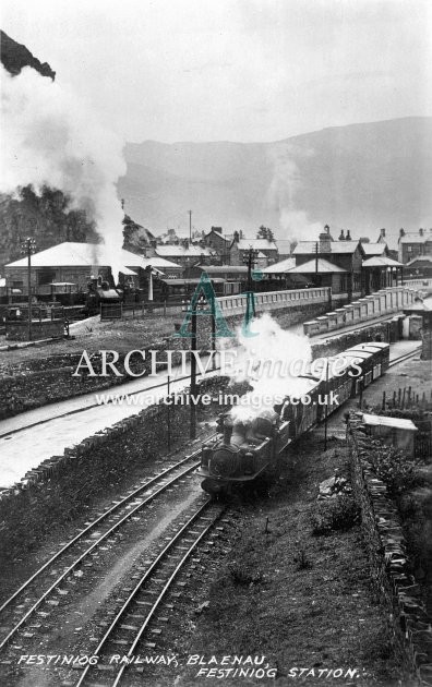 Blaenau Ffestiniog FR & LMSR Railway Stations