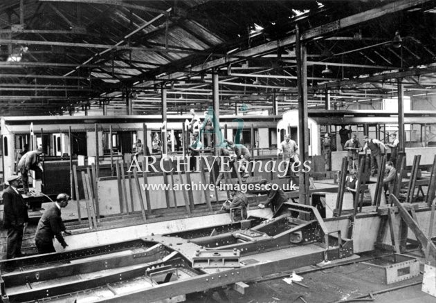 Gloucester RC&W Co Ltd 1924, Carriage Shop, Underframes