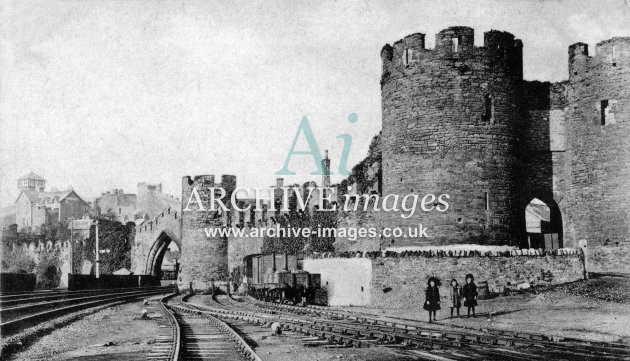 Conway Castle & Railway Sidings