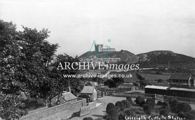 Criccieth Railway Station & Castle