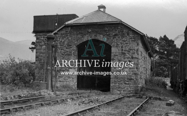 Llanberis, LNWR Locomotive shed