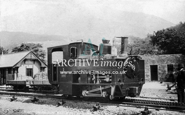 Llanberis Railway Station & SMR No 3 Wyddfa