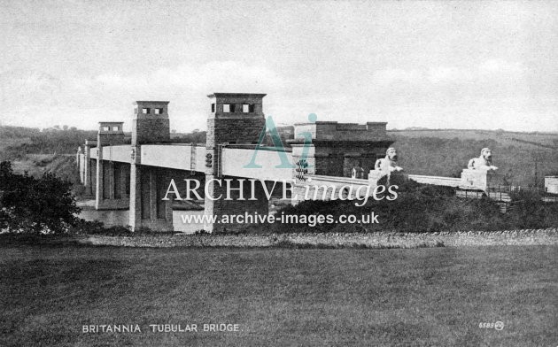 Menai Straits, Britannia Tubular Railway Bridge D