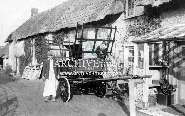 A Symonds, Wolfeton, nr Dorchester, Cart Maker & Carpenter c1905