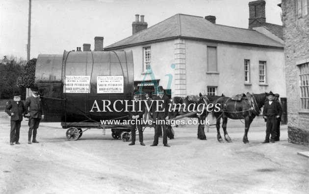 North Petherton, Boiler on Horse Drawn Cart