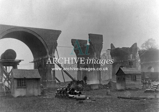 Toddington Viaduct Collapse 1903 A
