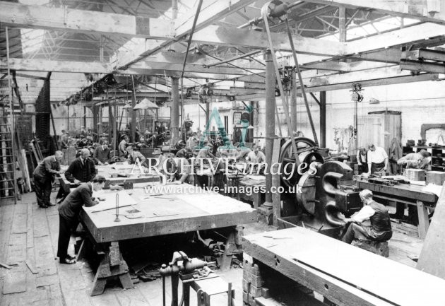 Gloucester RC&W Co Ltd 1924, Machine Shop