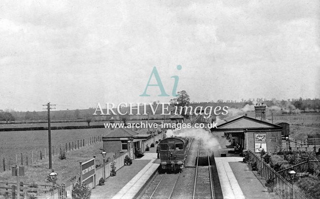 Weston-sub-Edge stn & Steam Railmotor