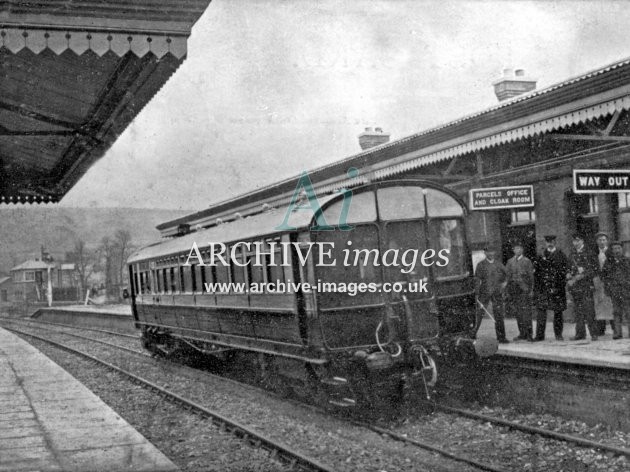 Winchcombe Railway Station & Steam Railmotor D