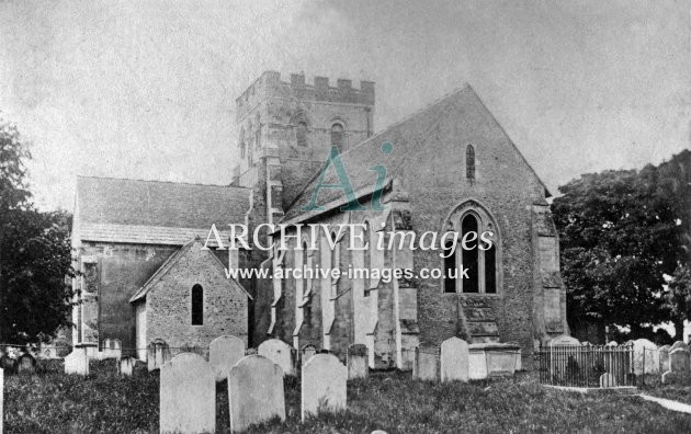 Broadwater Church, Sussex c1860