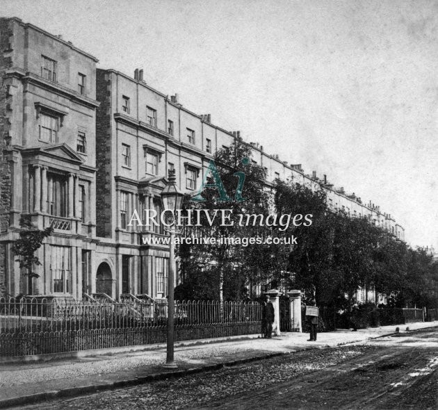 Cheltenham, Lansdown Road c1860