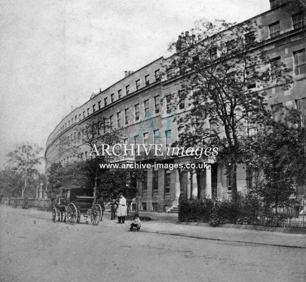 Cheltenham Lansdown Crescent c1860