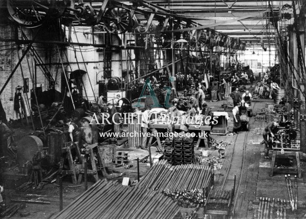 Gloucester RC&W Co Ltd 1924, Metalwork Shop