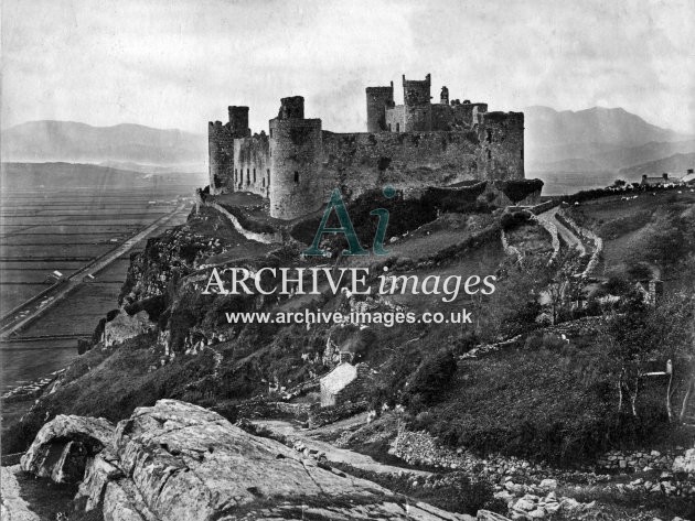 Harlech Castle c1860