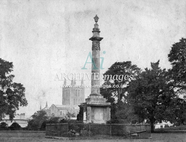 Hereford, Castle Green & Cathedral c1860