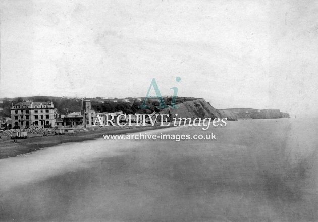 Teignmouth, general view c1860