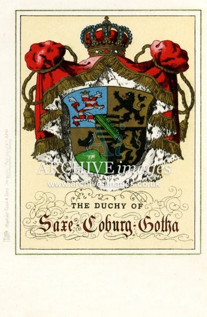 Heraldic, Duchy of Saxe Coburg Gotha FG