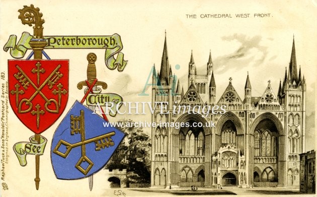 Tuck Heraldic 183, Peterborough, Cathedral FG
