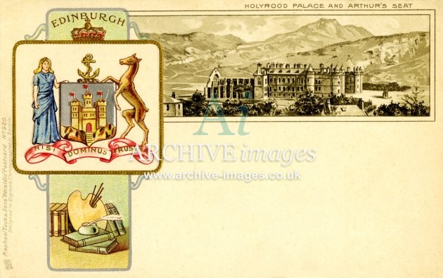 Tuck Heraldic 920, Edinburgh, Holyrood Palace FG