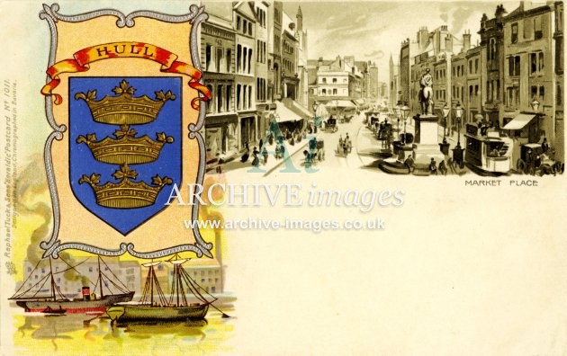 Tuck Heraldic 1011, Hull Market Place FG