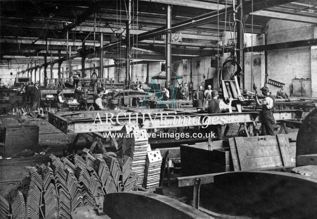 Gloucester RC&W Co Ltd 1924, Wagon Shops Underframes