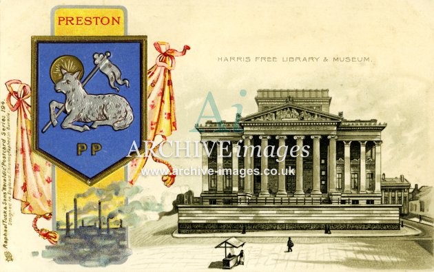 Tuck Heraldic 194, Preston Harris Library & Museum FG