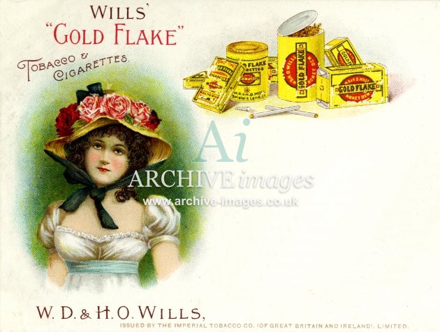 Wills Gold Flake Tobacco c1900 FG