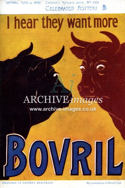 Tuck Celebrated Poster, Bovril FG