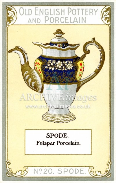 Old English Pottery & Porcelain No 20 Spode FG