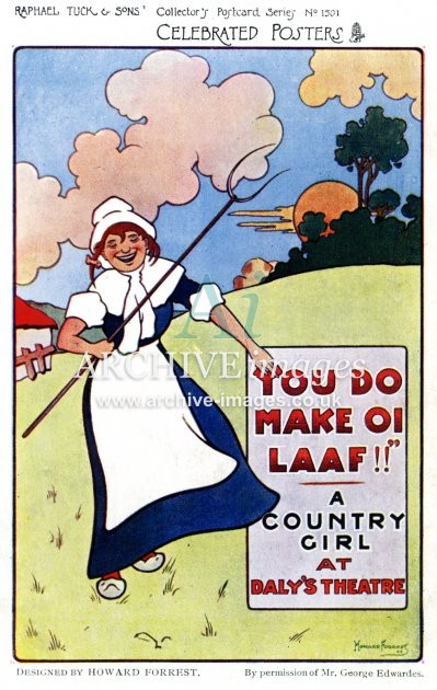 Tuck Celebrated Poster, Theatrical, A Country Girl FG