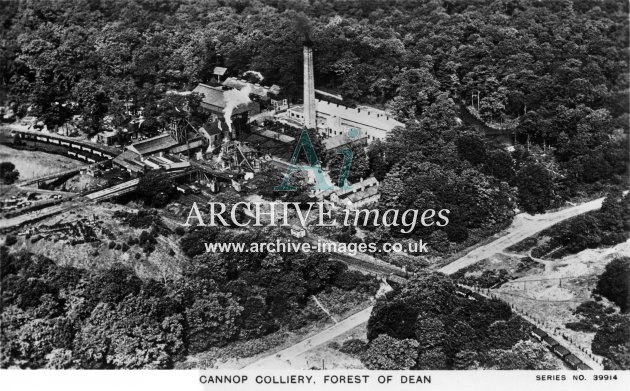 Cannop Colliery, Aerial View A