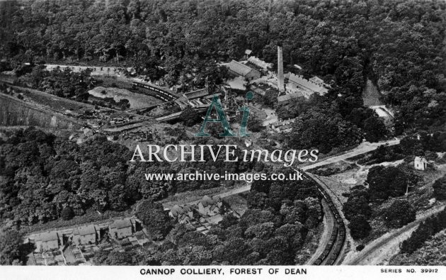 Cannop Colliery, Aerial View B