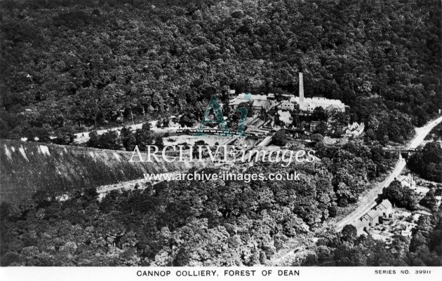 Cannop Colliery, Aerial View C