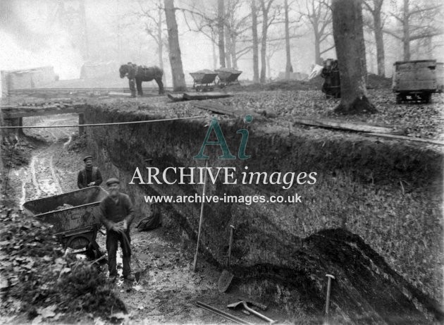 Cannop Colliery Sinking B, Coal Seams Uncovered