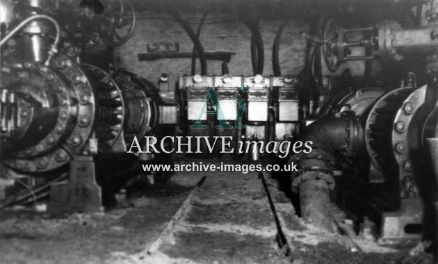 Cannop Colliery Underground, Electric Pumps