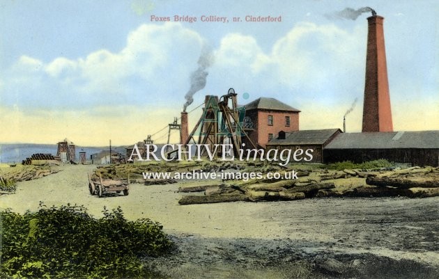 Foxes Bridge Colliery, Cinderford C colour