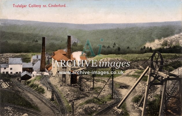Trafalgar Colliery, Cinderford C colour 