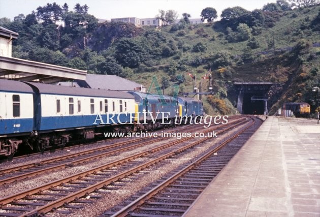 Bangor Railway Station c1970