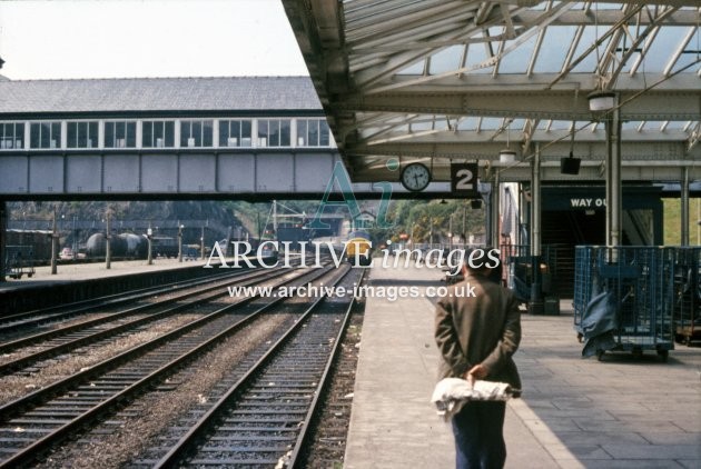 Bangor Railway Station c1970