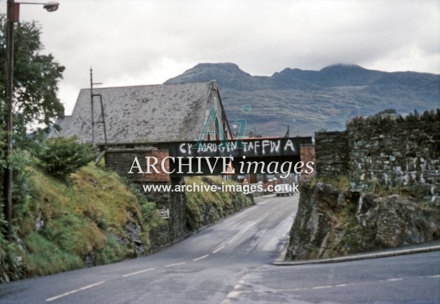 Blaenau Ffestiniog, Railway Bridge c1970