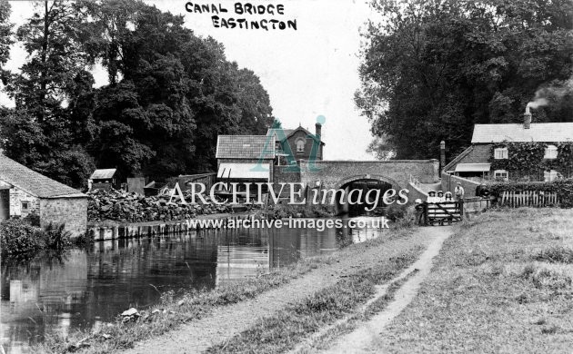 Stroudwater Canal, Eastington Wharf c1905