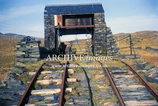 Croesor Tramway, Incline Winding Drum c1962