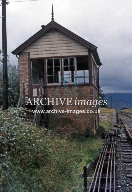 Nr Blaenau Ffestiniog, Derelict Signal Box D c1970