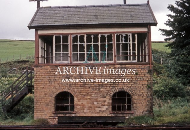 Nr Blaenau Ffestiniog, Derelict Signal Box C c1970