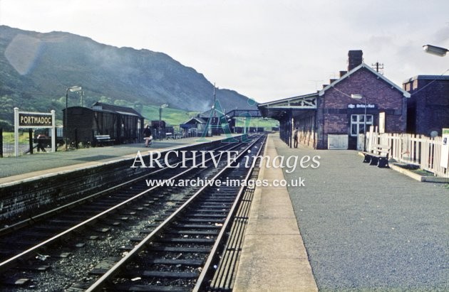 Portmadoc Railway Station 1973