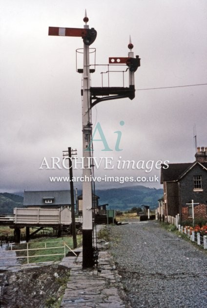 Penmaenpool Railway Station c1970